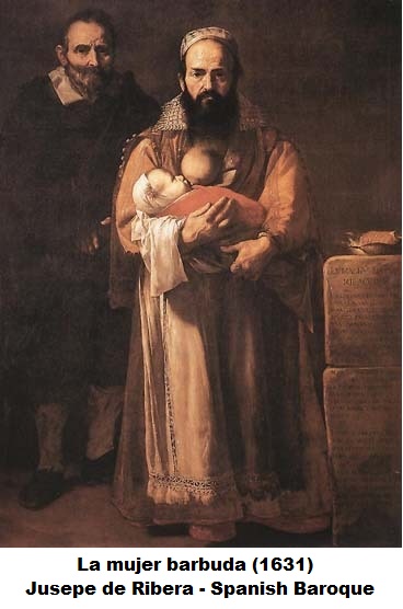 La mujer barbuda (Spanish 3 story)