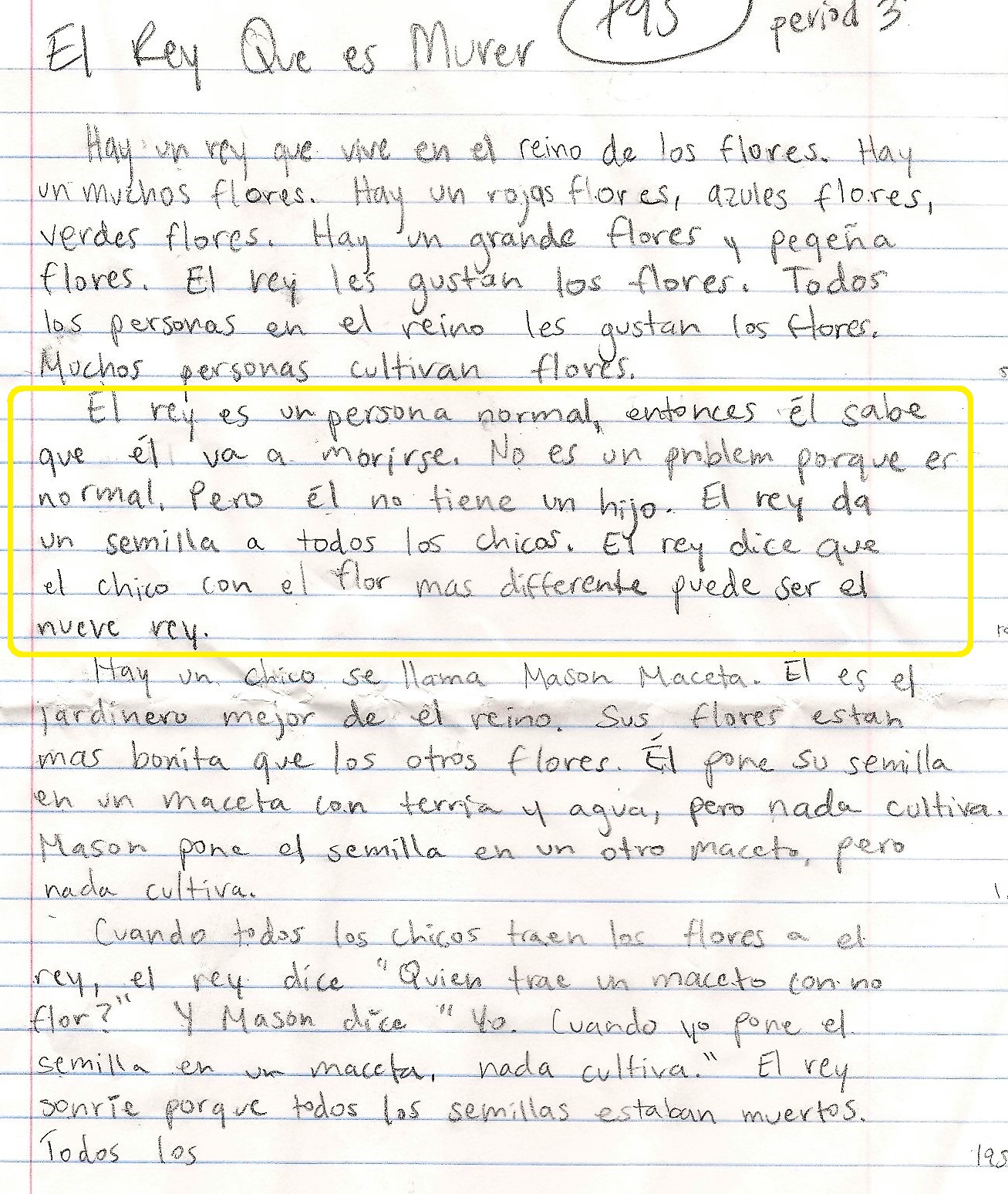 Reality check: is non-targeted story listening an efficient use of class time?